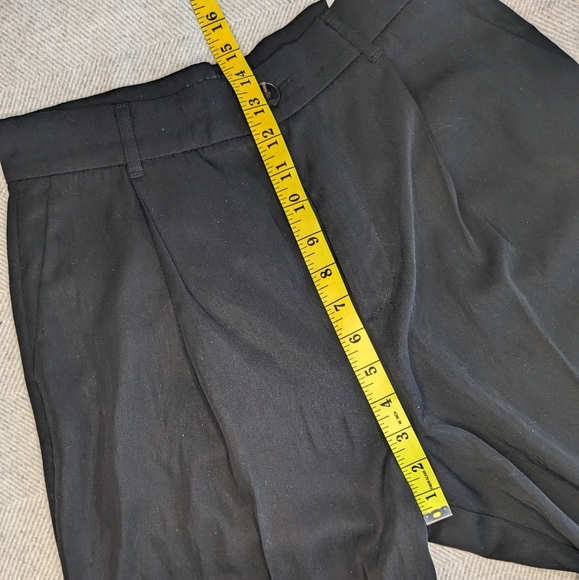 Zara Wide-Leg Trousers - Black - Size M - Picture 6 of 8